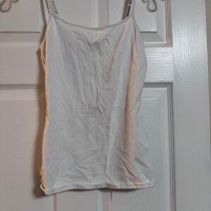 Express white basic tank top